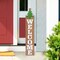 Northlight Christmas Tree and Star Wooden "Welcome" Porch Board Sign Decoration - 31.5" - Green